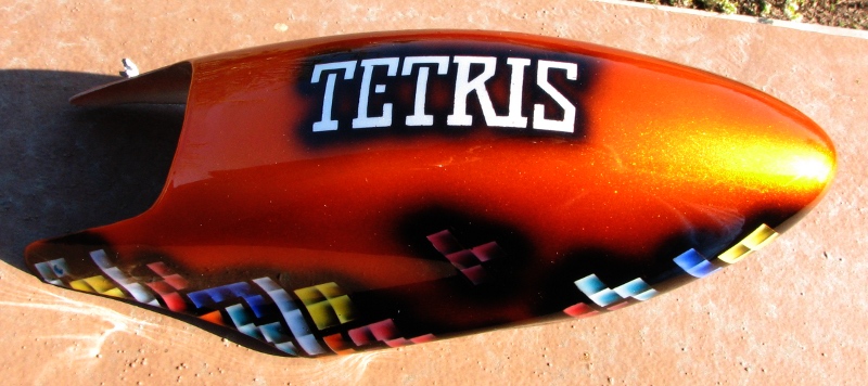 Tetris canopy, top view