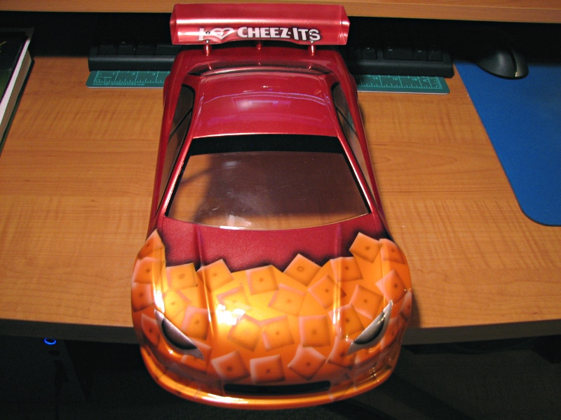 Car body, front view